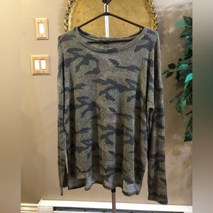 Camo sweater